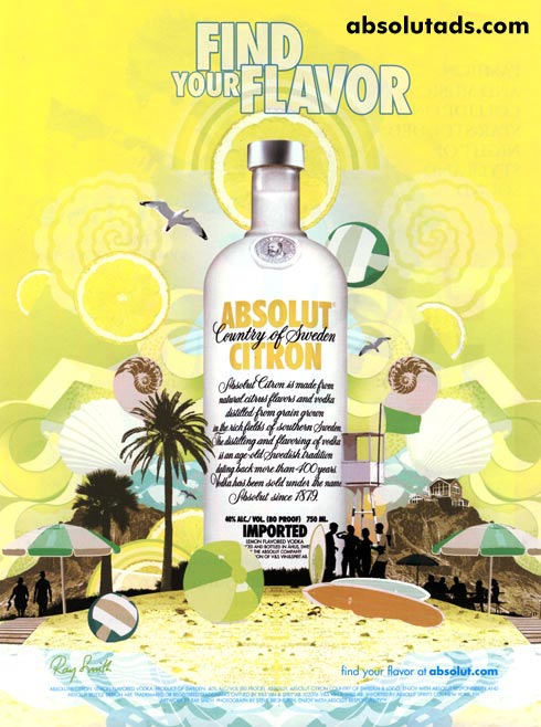 Absolut Find Your Flavor