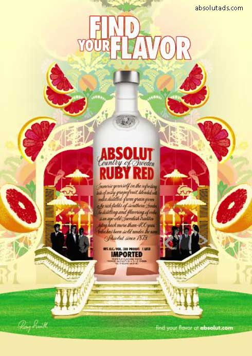 Absolut Find Your Flavor