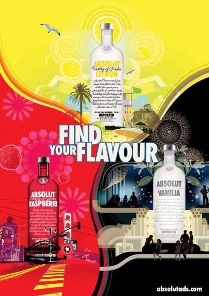 Absolut Find Your Flavour