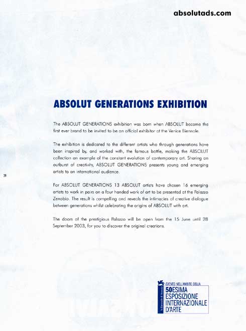 Absolut Generations (Collection p. 38)