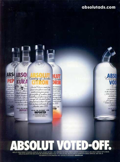 Absolut Voted-Off