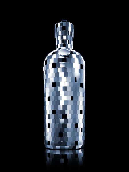 Empty Absolut Bottle