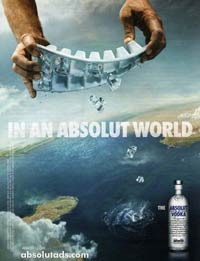 Absolut Vodka - Ice Cubes